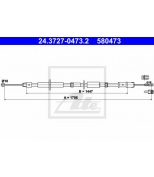 ATE - 24372704732 - Трос ручного тормоза задн. лев./p (1706mm) mercedes sprinter 3 5-t (90