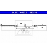 ATE - 24372705322 - Трос стояночной тормозной системы 24.3727-0532.2