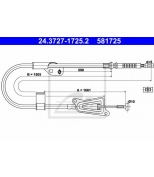 ATE - 24372717252 - Трос стояночного тормоза NISSAN ALMERA N16 (2000-2006)