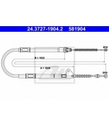 ATE - 24372719042 - Трос стояночного тормоза левый TOYOTA AVENSIS 97-00 L=1829mm