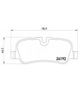 TEXTAR - 2419282 - Тормозные колодки дисковые