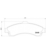 TEXTAR - 2444801 - Колодки торм.пер.Chevrolet Trailblazer (KC_) 4,2/5