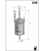 MECAFILTER ELE6107 Фильтр топливный