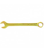 СИБРТЕХ 14986 Ключ комбинированный, 24 мм, желтый цинк. СИБРТЕХ