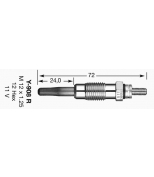 NGK - 4585 - Заменён на 7906 Y-924J DP1 Свеча накаливания 4585 Y-908R