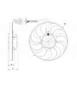 NRF - 47392 - Вентилятор радиатора
