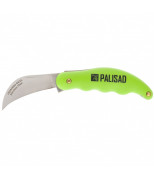 PALISAD 79011 Нож садовый, 170 мм, складной, изогнутое лезвие, пластиковая эргономичная рукоятка. PALISAD