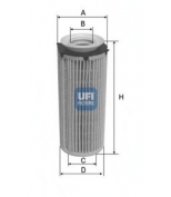 UFI - 2509600 - 25.096.00 фильтр масл. / BMW E90/E91/E92/F01/F0208>