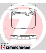 ZIMMERMANN 250281811 Колодки тормозные дисковые 3 (F30, F35, F80) 325 d 10.2011 -  3 (F30, F35, F80) 328 i 10.2011 -  3
