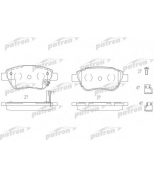 PATRON - PBP1920 - Колодки тормозные дисковые передн OPEL:CORSA D 07.06-