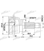 PATRON - PCV1039 - ШРУС наружн к-кт [A:25, B:29, D:49, ABS:] SUZUKI: BALENO 1.9TD 98-02, LIANA 1.3-1.6 01-  with ABS