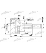 PATRON - PCV1293 - ШРУС наружн к-кт NISSAN: ALMERA I 95 - 00, ALMERA I Hatchback 95 - 00, SUNNY III 90 - 95, SUNNY III Hatchback 90 - 95, SUNNY III Liftback 90 - 95, SUN