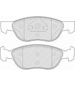 FERODO - FDB1651 - Дисковые тормозные колодки  комплект