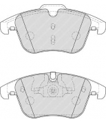 FERODO - FDB4107 - FDB4107_колодки дисковые передние! Jaguar S-Type/XF 3.0-4.2i/2.7D 99>