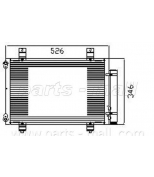 PARTS-MALL - PXNCM005 - Радиатор кондиционера SUZUKI SWIFT PMC