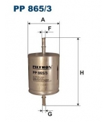 FILTRON PP8653 Фильтр топливный PP865/3