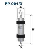 FILTRON PP9913 Фильтр топливный VAG A6 2.0/3.0TDI 10-