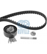 RUVILLE - 5595870 - Комплект ГРМ Citroen/Peugeot (ролик+ремень) (0 831.84) Ruville