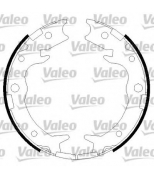 VALEO - 564016 - Комплект тормозных колодок, стояночная тормозная система