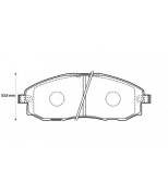 BENDIX - 572442B - Комплект тормозных колодок, диско