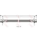TRW - PHA132 - тормозной шланг
