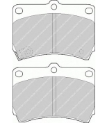 FERODO - FSL715 - Колодки дисковые: MAZDA 323 1,3-1,9 85->, KIA Rio 1.3/1.5 8/00->