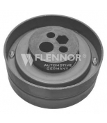FLENNOR - FS00199 - Ролик натяжной ремня: Audi 80/100 -94/A4 -00/A6/A8 -97 2.6/2.8  72mm