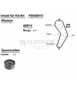 FLENNOR - F904081V - Натяжной ролик, ремень ГРМ