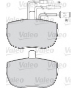 VALEO - 598129 - Комплект тормозных колодок