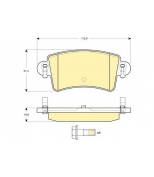 GIRLING - 6114704 - Колодки тормозные зад.  OPEL  MOVANO// MASTER II/III // INTERSTAR  1,9-3,0L   07/98->   1605982/4403467/93173182/09111467/7701206763/4406000QAE