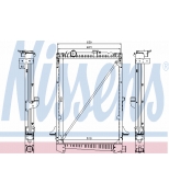 NISSENS - 61441A - Основной радиатор (двигателя)