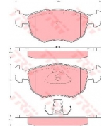 TRW - GDB1618 - Колодки тормозные дисковые GDB1618
