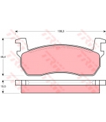 TRW - GDB303 - Колодки тормозные дисковые GDB303