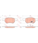 TRW - GDB4128 - Колодки тормозные дисковые GDB4128