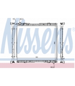 NISSENS - 64067A - Радиатор системы охлаждения 860x990x40 Scania P/G/R/T серии (с рамкой)