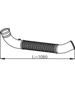 DINEX - 68505 - Конечная труба с гофрой