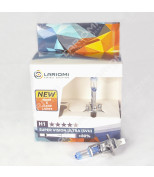 LARIOMI LB1106SVU Лампа галогенная H1 12V 55W P14.5s Super Vision Ultra (+80%) (коробка 2 шт.)
