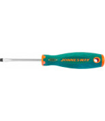 JONNESWAY D71S575 D71S575 Отвертка стержневая шлицевая ANTI-SLIP GRIP  SL5.5х75 мм