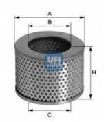 UFI - 2706800 - Воздушный фильтр