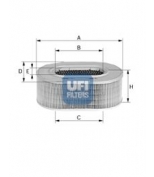 UFI - 2710900 - Воздушный фильтр