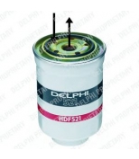 DELPHI - HDF521 - Фильтр топл. Toyota Land Cruiser 3.0 06-//Mazda 3/