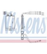 NISSENS - 73990 - Радиатор отопителя