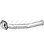 BOSAL - 741015 - Трубопровод выпускной PEUGEOT 206/206 CC 1.1-1.6 98-