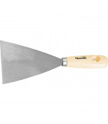 SPARTA 852065 Шпательная лопатка из нержавеющей стали, 40 мм, деревянная ручка. SPARTA
