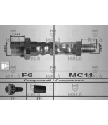 MALO - 80264 - Шланг тормозной