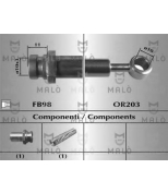 MALO - 80903 - Шланг тормозной