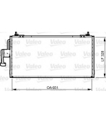 VALEO - 814260 - Конденсор кондиционера