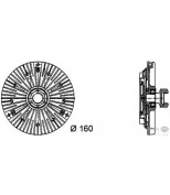 HELLA - 8MV376732441 - Термомуфта вентил. [3 болта]