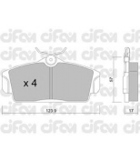 CIFAM - 8223050 - Комплект тормозных колодок, дисковый тормоз