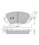 FRITECH - 8360 - Колодки тормозные дисковые Toyota Yaris 1,0-1,8 06-